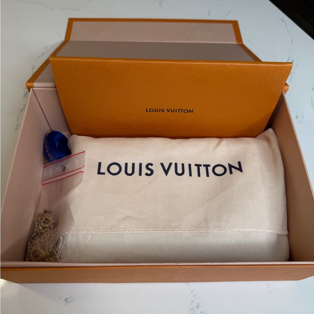 Louis Vuitton Double Zip Pochette in Black Empriente Monogram - Picture 12 of 13